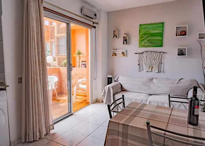 Cautivador Estudio En Lägenhet Puerto de la Cruz (Tenerife)